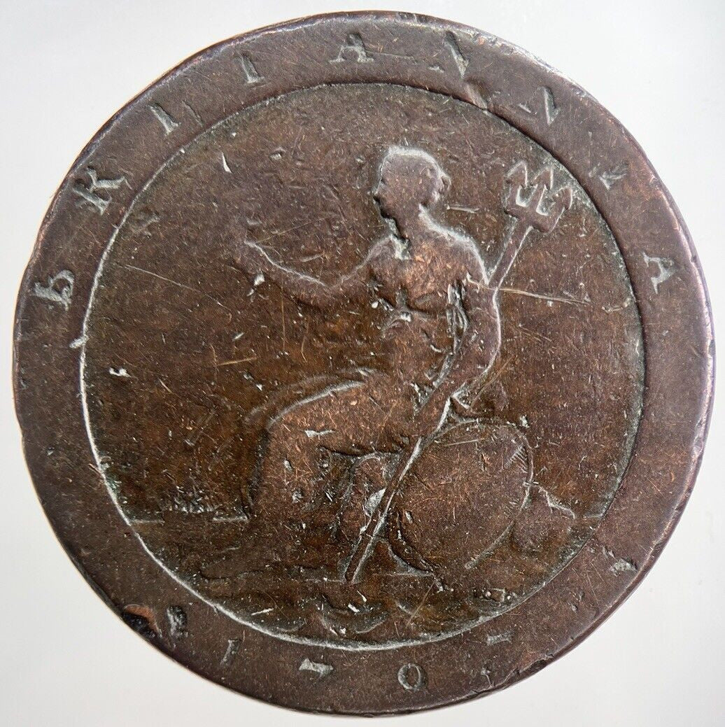 1797 George III 3rd Cartwheel One Penny Coin | Collectable Grade | a4662