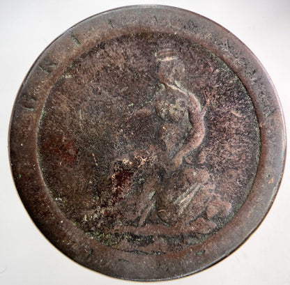 1797 George III 3rd Cartwheel One Penny Coin | Fair Grade