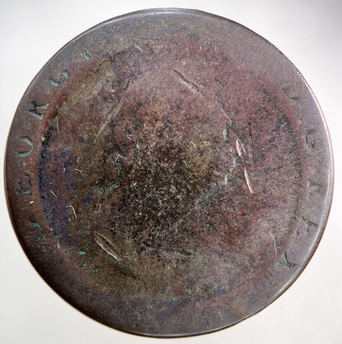 1797 George III 3rd Cartwheel One Penny Coin | Fair Grade