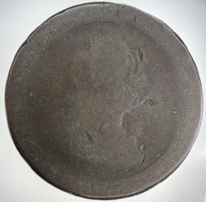 1797 George III 3rd Cartwheel One Penny Coin | Fair Grade