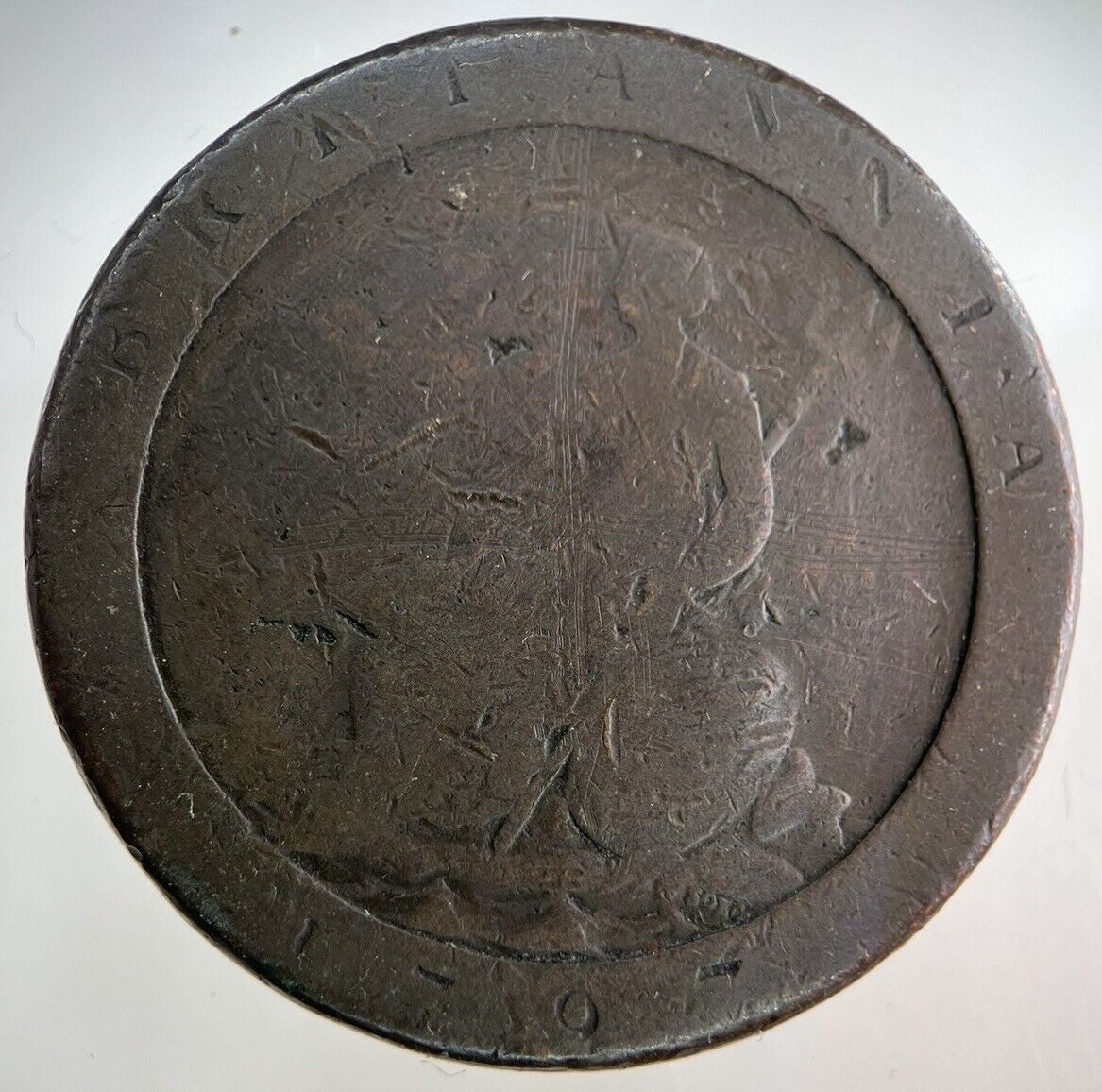 1797 George III 3rd Cartwheel One Penny Coin | Collectable Grade