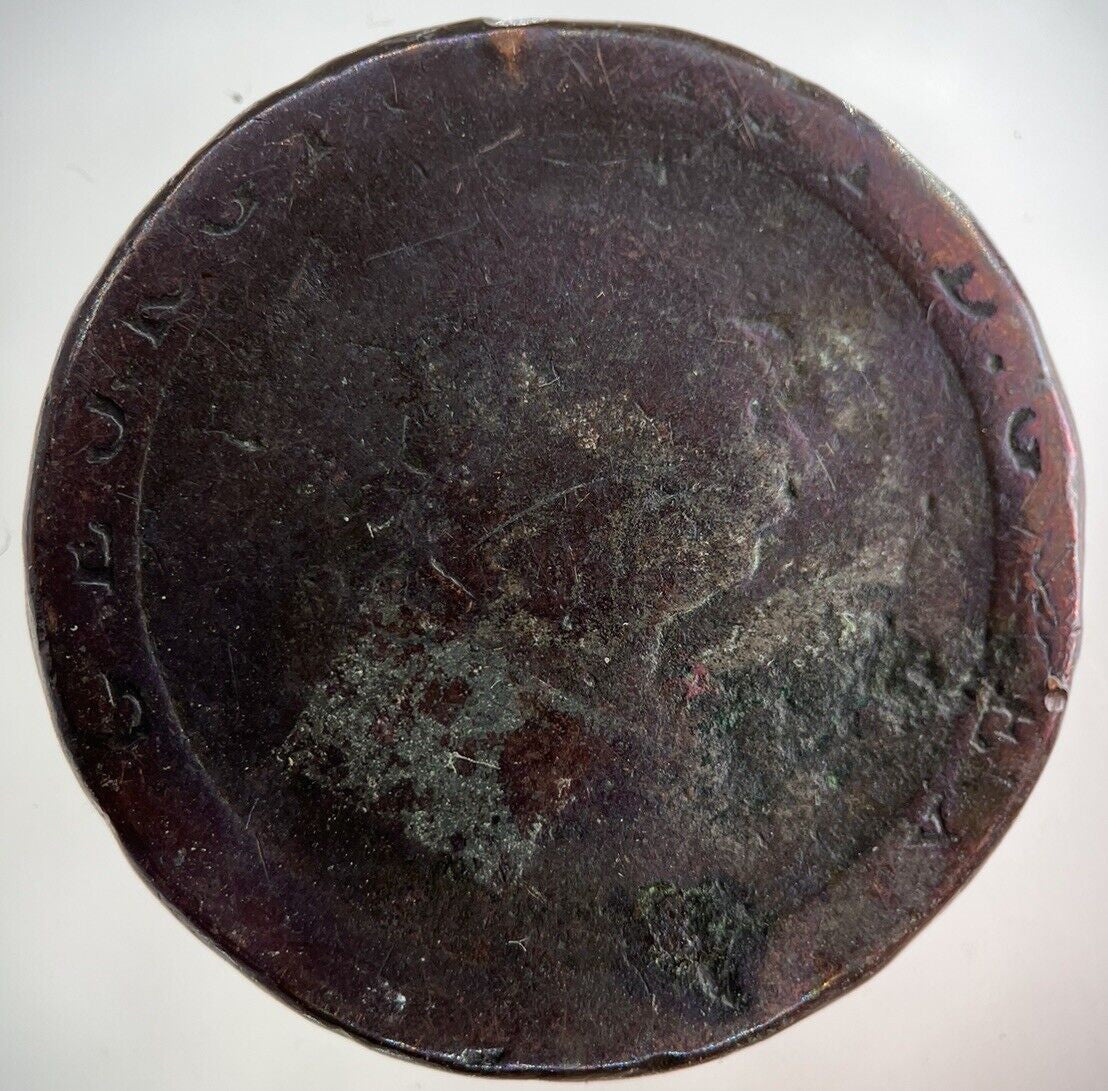 1797 George III 3rd Cartwheel One Penny Coin | Collectable Grade