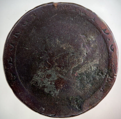 1797 George III 3rd Cartwheel One Penny Coin | Collectable Grade