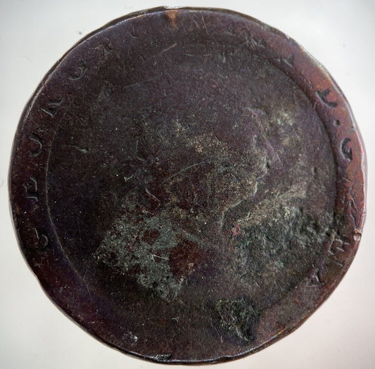 1797 George III 3rd Cartwheel One Penny Coin | Collectable Grade