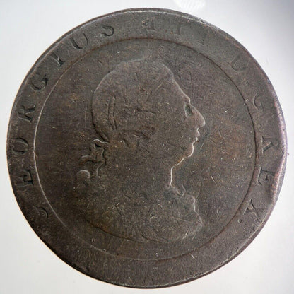 1797 George III 3rd Cartwheel Penny Coin | Collectable Grade