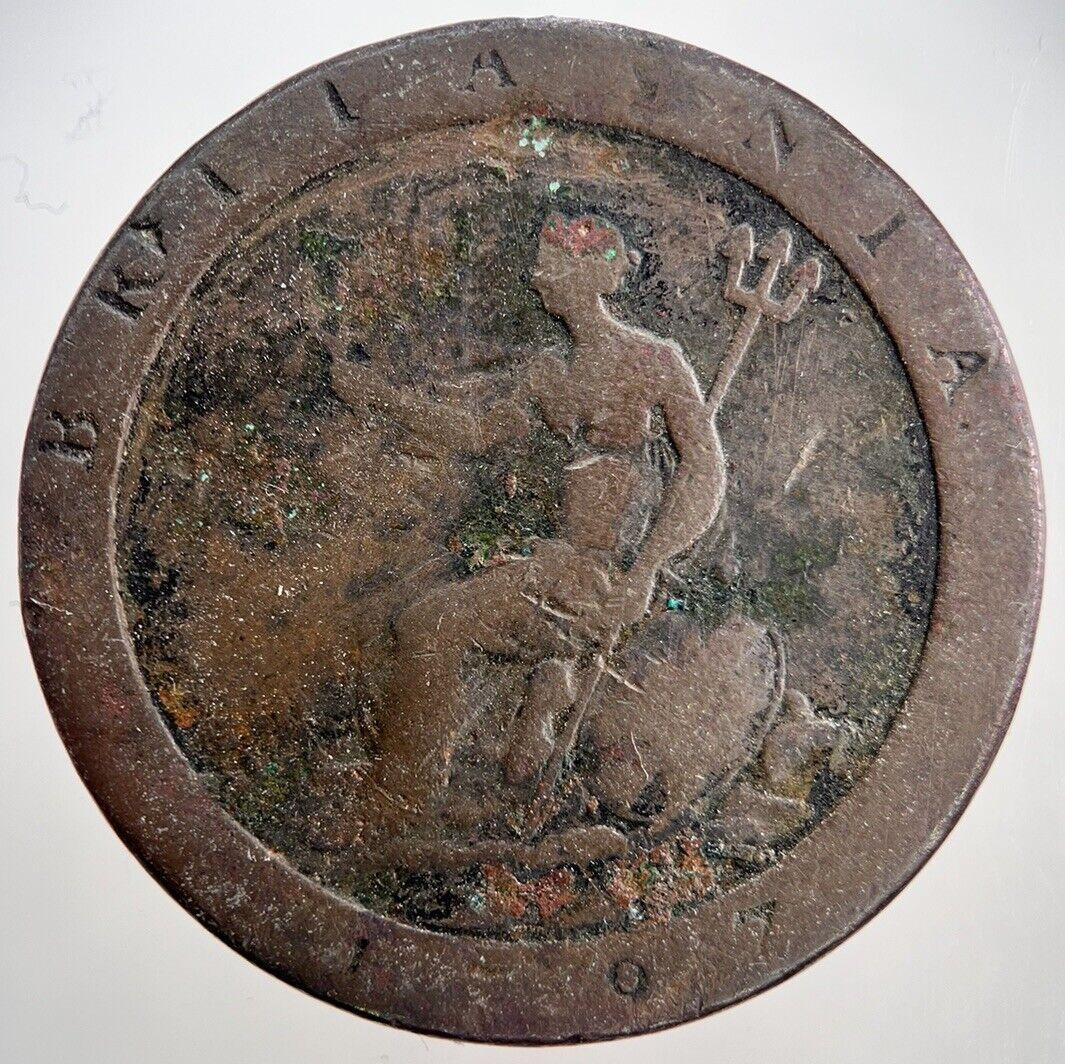 1797 George III 3rd Cartwheel Penny Coin | Collectable