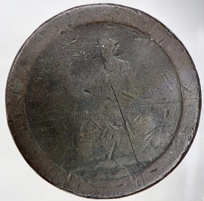 1797 George III 3rd Cartwheel One Penny Coin | Fair Grade