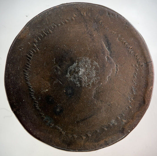 1797 George III 3rd Cartwheel One Penny Coin | Fair Grade