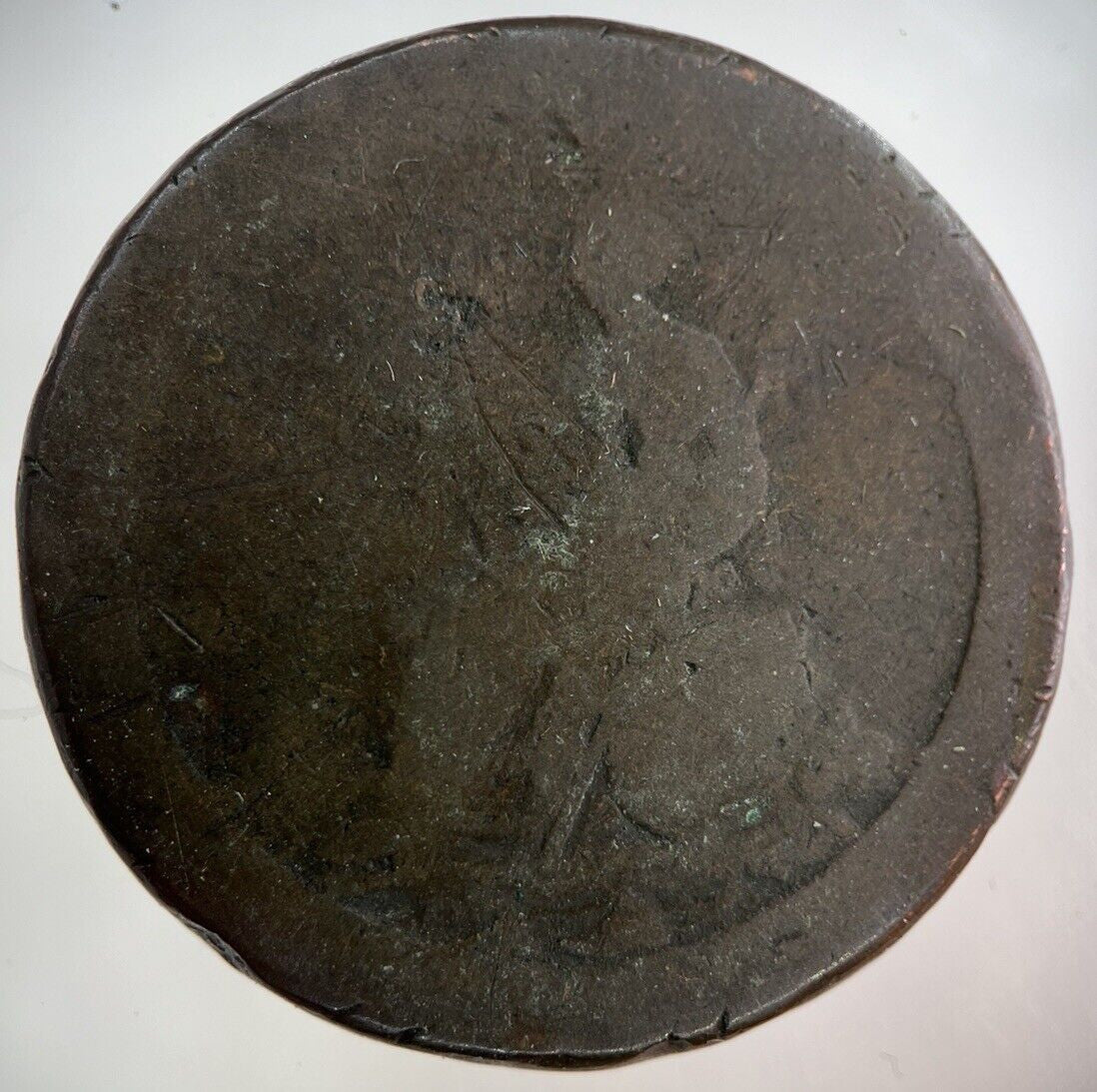 1797 George III 3rd Cartwheel One Penny Coin | Fair Grade