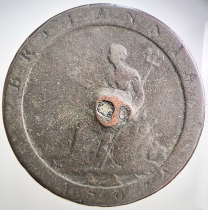 1797 George III Cartwheel Penny Coin | Collectable Grade | a3075