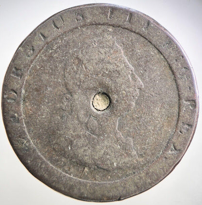 1797 George III Cartwheel Penny Coin | Collectable Grade | a3075