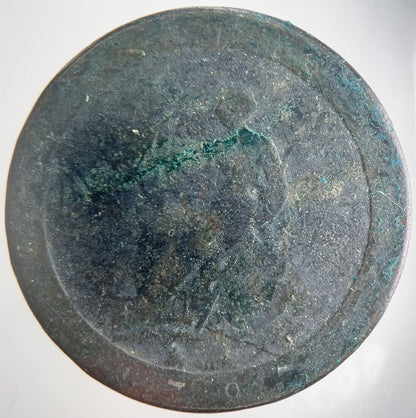 1797 George III Cartwheel Penny Coin | Fair Grade | a4450