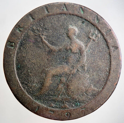 1797 George III Cartwheel Penny Coin | Collectable Grade | a2119
