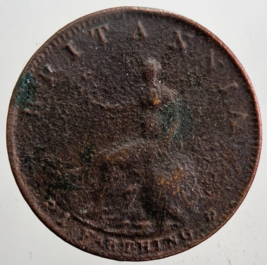 1799 George 3rd III Farthing Coin | Collectable Grade | a5951