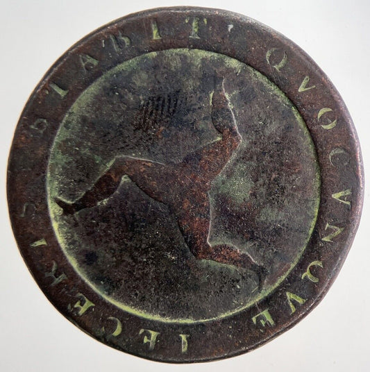 1798 Isle of Man Half-Penny Coin | Collectable Grade