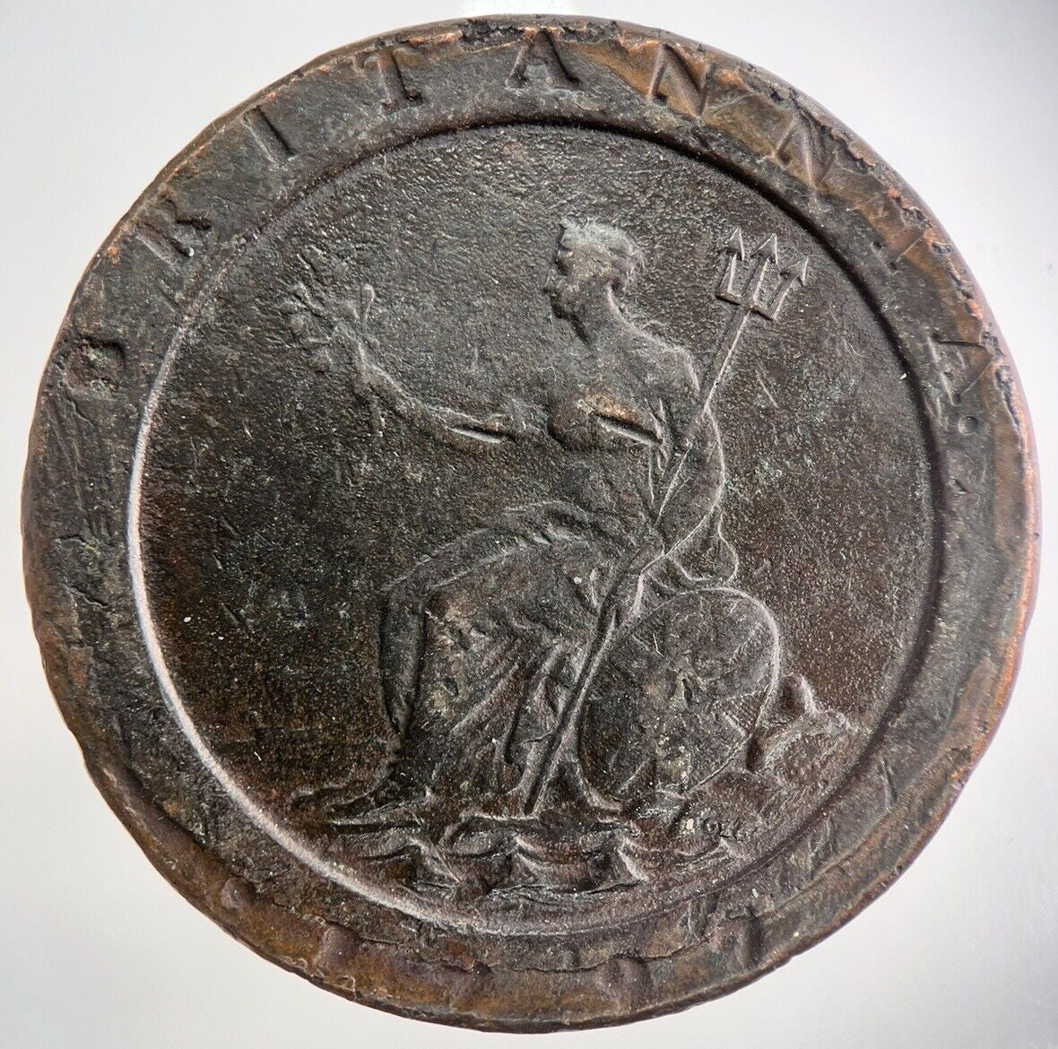 1797 George III Cartwheel Two-Pence Coin | Collectable Grade