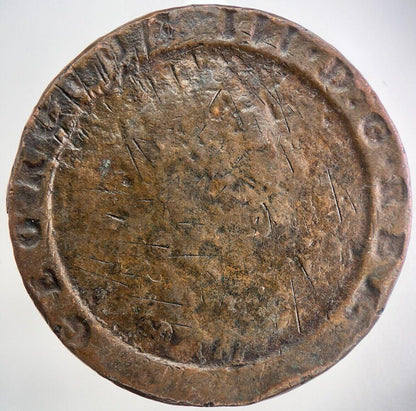 1797 George III Cartwheel Two-Pence Coin | Collectable Grade