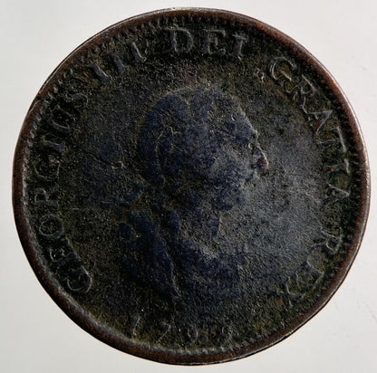 1799 George III 3rd Farthing Coin | Collectable Grade