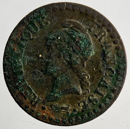1797-98 Lan 6 France Un 1 Centime Coin | Collectable Grade