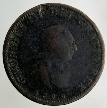 1799 George III 3rd Farthing Coin | Collectable Grade