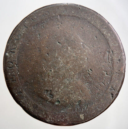 1797 George III Cartwheel Penny Coin | Worn Grade | a2120