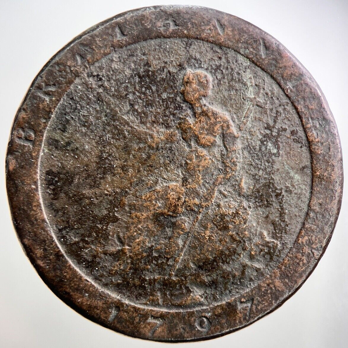 1797 George III Cartwheel Penny Coin | Collectable Grade | a2861