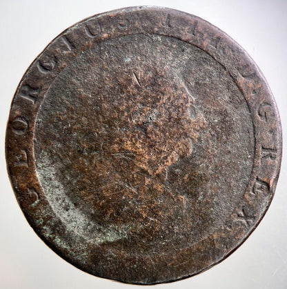 1797 George III Cartwheel Penny Coin | Collectable Grade | a2861