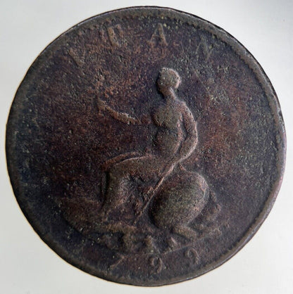 1799 George III 3rd Half-Penny Coin | Collectable Grade