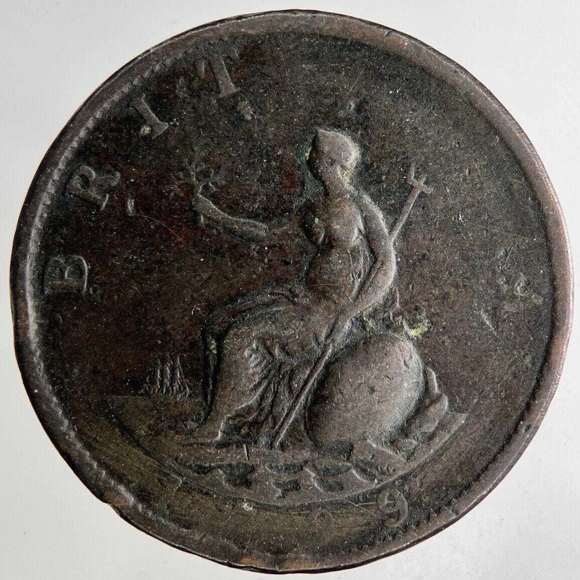 1799 George III 3rd Half-Penny Coin | Collectable Grade