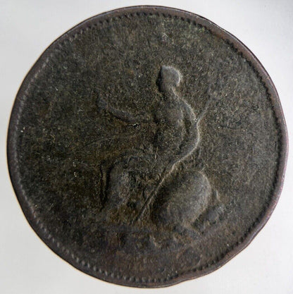 1799 George III 3rd Half-Penny Coin | Collectable Grade