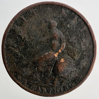 1799 George III 3rd Farthing Coin | Fair Grade