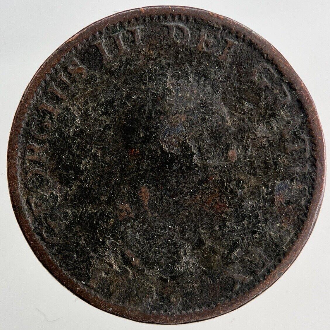 1799 George III 3rd Farthing Coin | Fair Grade