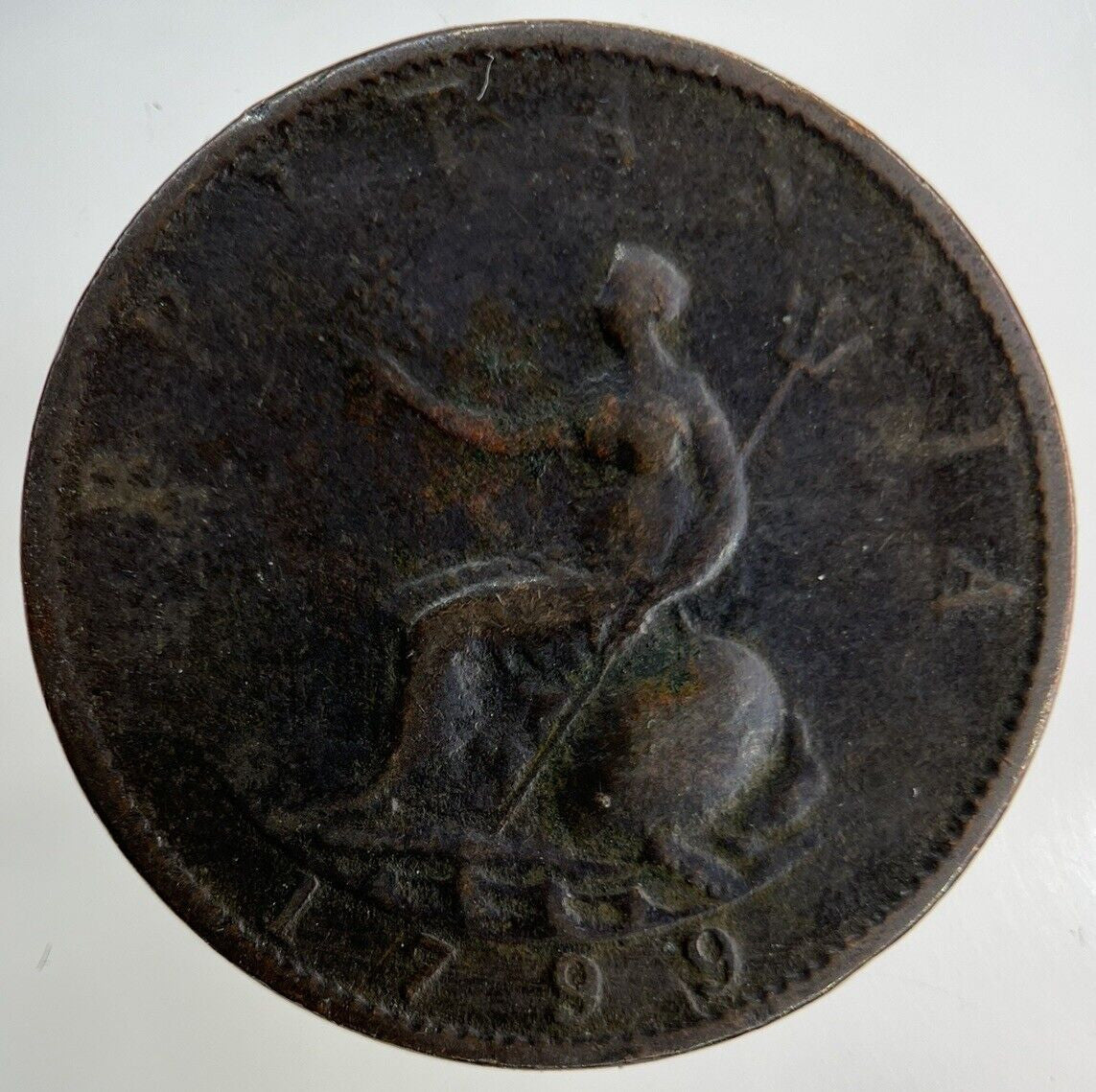 1799 George III 3rd Half-Penny Coin | Collectable Grade