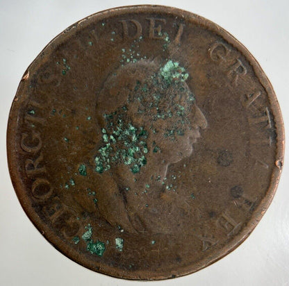 1799 George III 3rd Half-Penny Coin | Collectable Grade