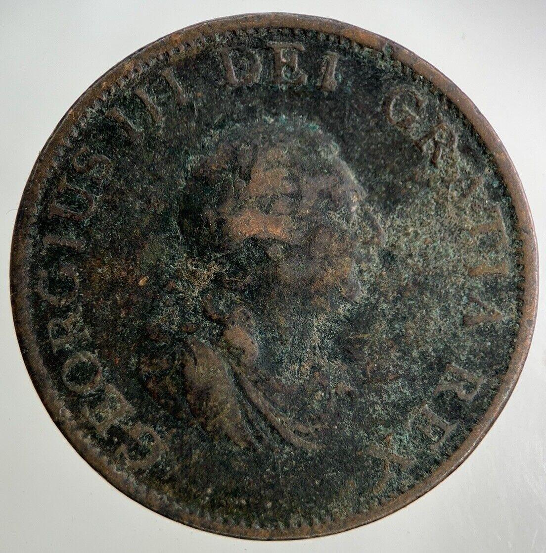 1799 George III 3rd Half-Penny Coin | Collectable Grade