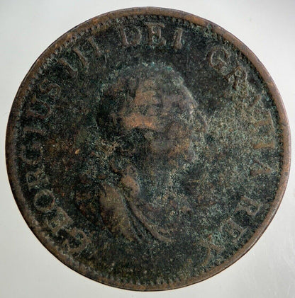 1799 George III 3rd Half-Penny Coin | Collectable Grade