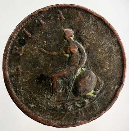 1799 George III 3rd Half-Penny Coin | Collectable Grade