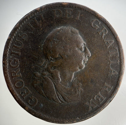 1799 George III 3rd Half-Penny Coin | Collectable Grade