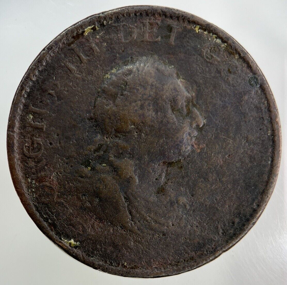 1799 George III 3rd Half-Penny Coin | Collectable Grade