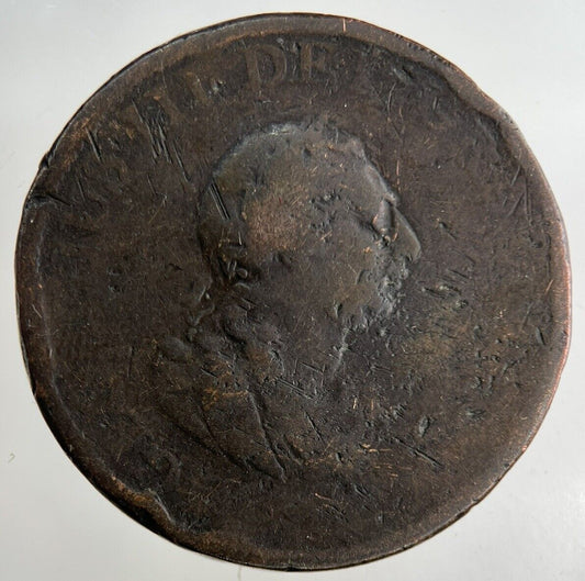 1799 George III 3rd Half-Penny Coin | Collectable Grade