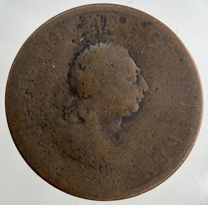 1799 George III 3rd Half-Penny Coin | Collectable Grade