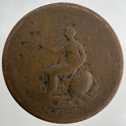 1799 George III 3rd Half-Penny Coin | Collectable Grade