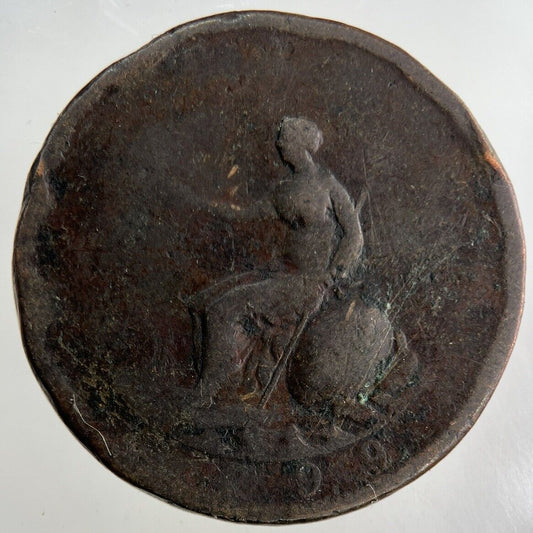 1799 George III 3rd Half-Penny Coin | Collectable Grade
