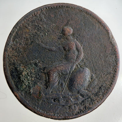 1799 George III 3rd Half-Penny Coin | Collectable Grade