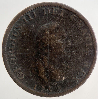 1799 George III Farthing Coin | Collectable Grade