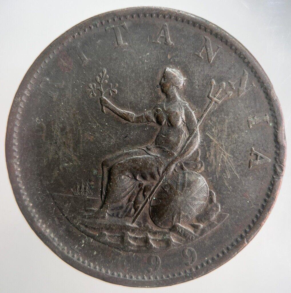 1799 George III 3rd Half-Penny Coin | Collectable Grade | a4529