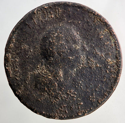 1799 George III 3rd Half-Penny Coin | Worn Grade