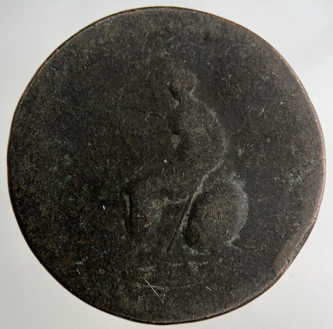 1799 George III 3rd Half-Penny Coin | Fair Grade