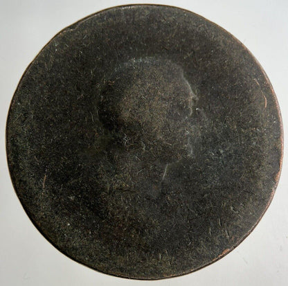1799 George III 3rd Half-Penny Coin | Fair Grade