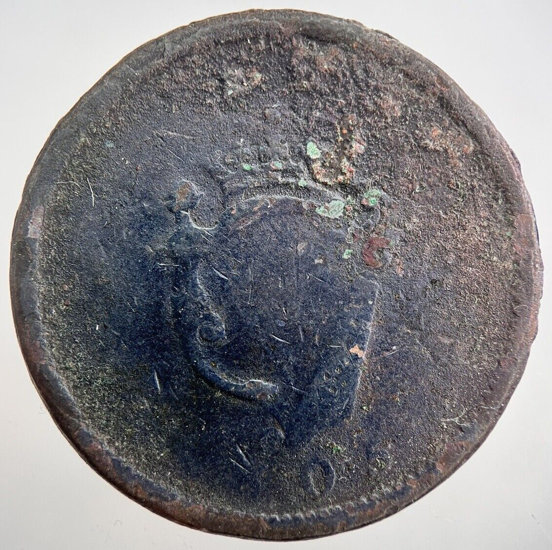 1805 George III Irish Hibernia Penny Coin | Collectable Grade | a7975